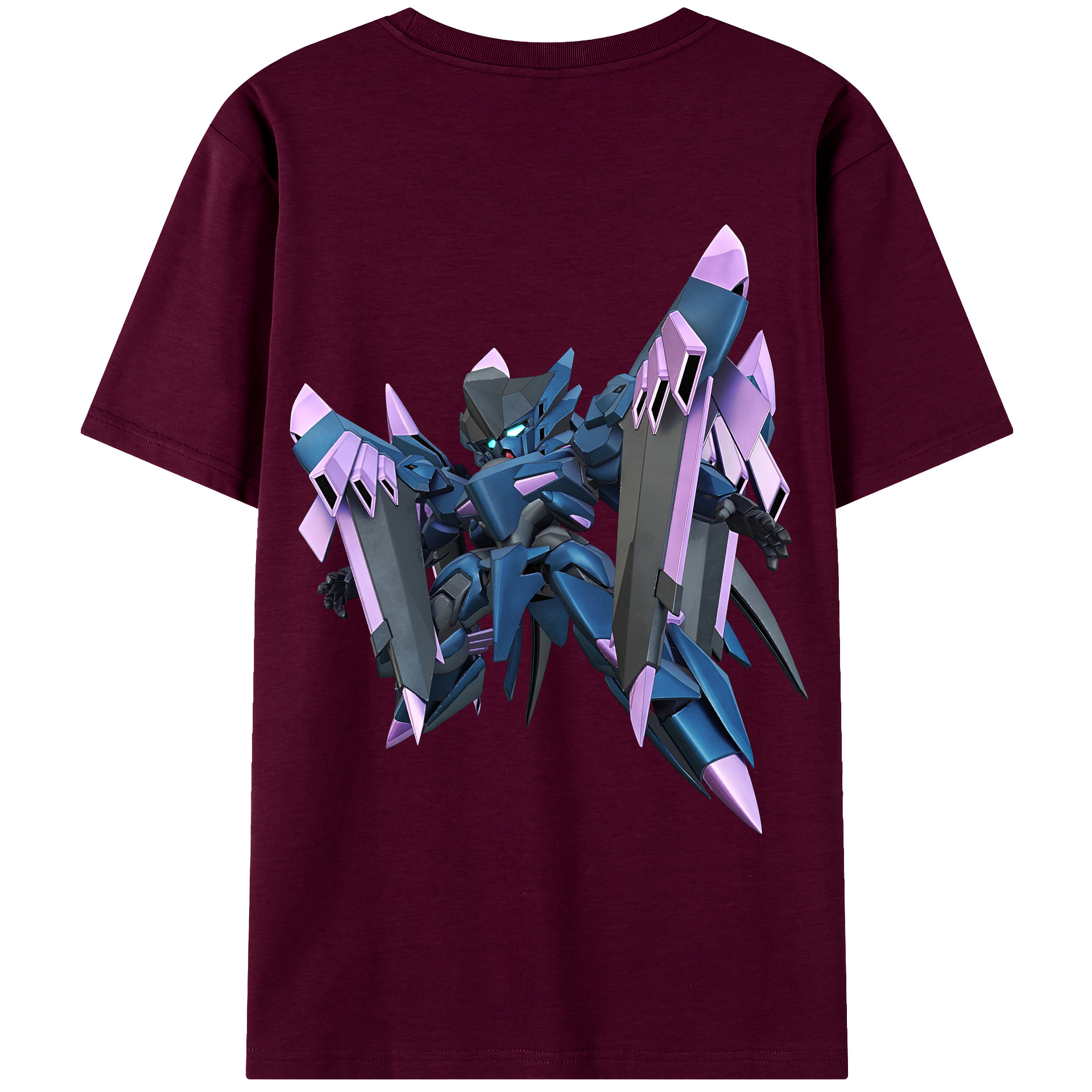 （画像用） 機動戦士ガンダム Mobile Suit Gundam レディース半袖Tシャツ(バックプリント)